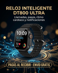 Reloj Inteligente DT800 Ultra - Pagas al recibir
