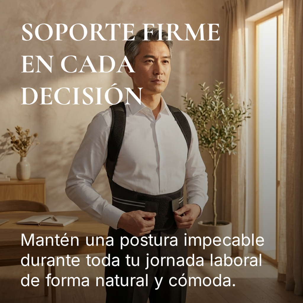 Corrector de Postura Invisible — Alivia Dolor de Espalda y Mejora tu Figura