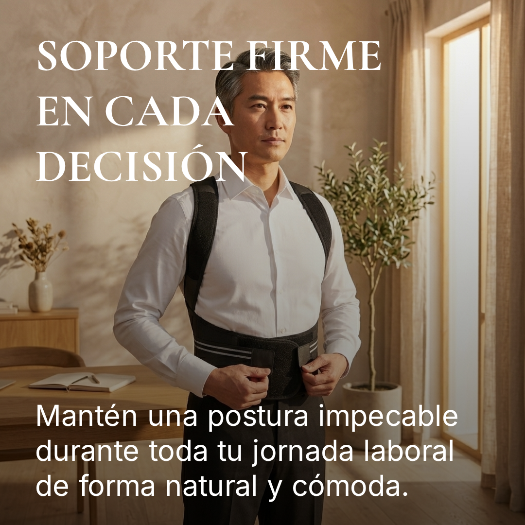 Corrector de Postura Invisible — Alivia Dolor de Espalda y Mejora tu Figura
